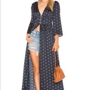 Free People - Alexa Duster in Navy